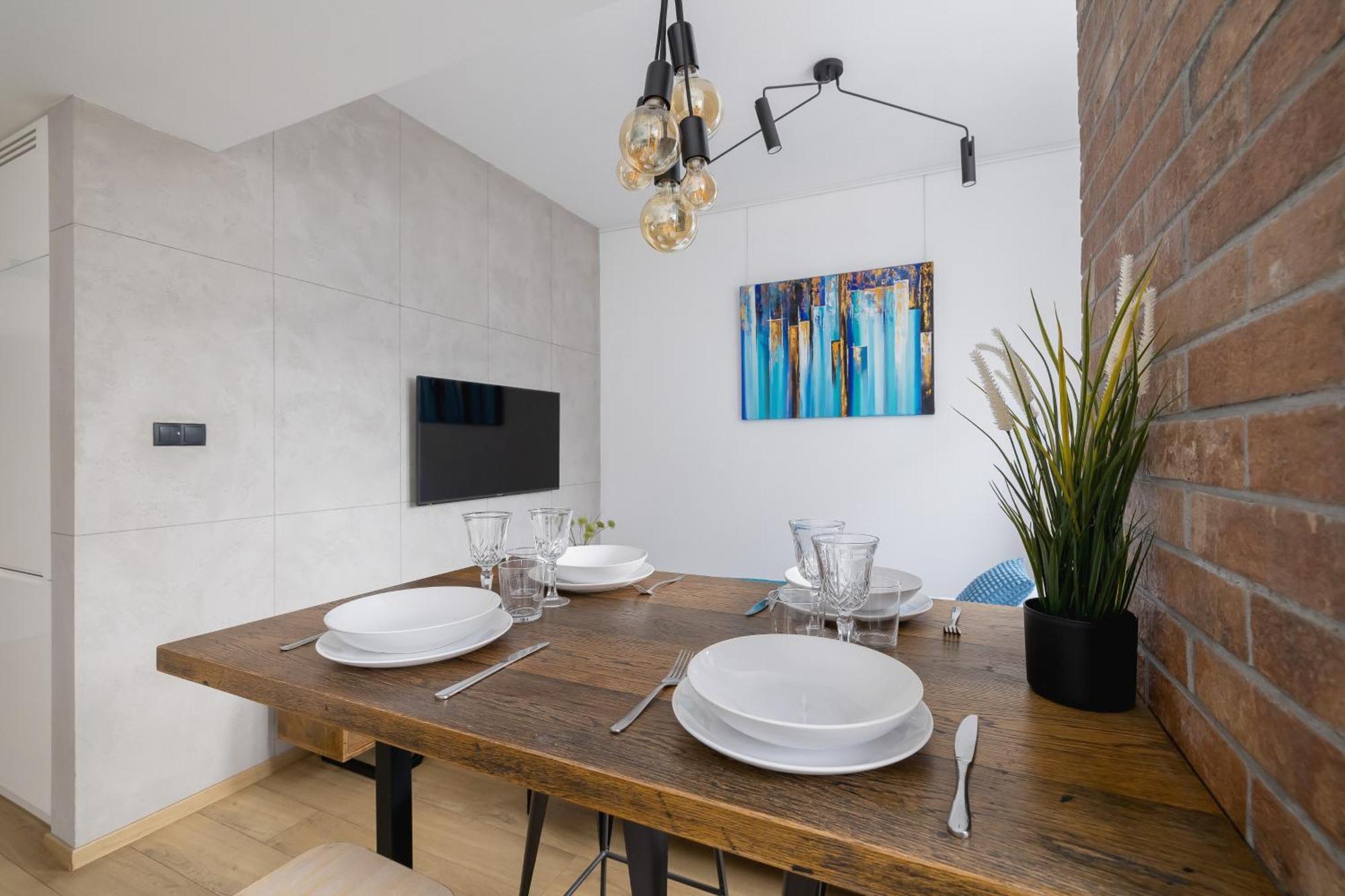 Apartament Turquoise With Balcony & Air Conditioning By Renters Kraków